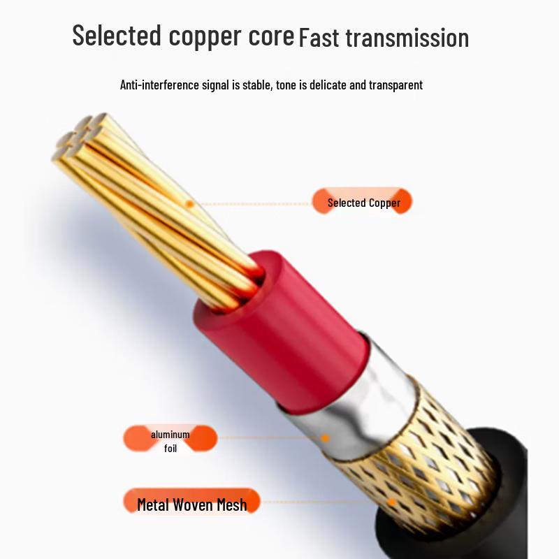 Ancxin 6.5mm To XLR Female Audio Cable