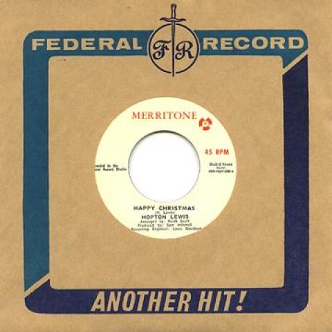

7inch Record HOPETON LEWIS / LESTER STERLING, LY - Happy Christmas / Lester Sterling S DSRFED7038 Merritone/Dub S 1967 Japan Reggae, Ska & Dub