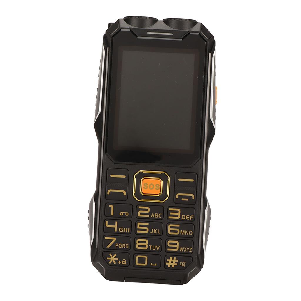 Senior Cellphone 2G 2.6in Ultrathin 16800mAh High Volume Elderly Mobile Phone With Charging Line for Calling