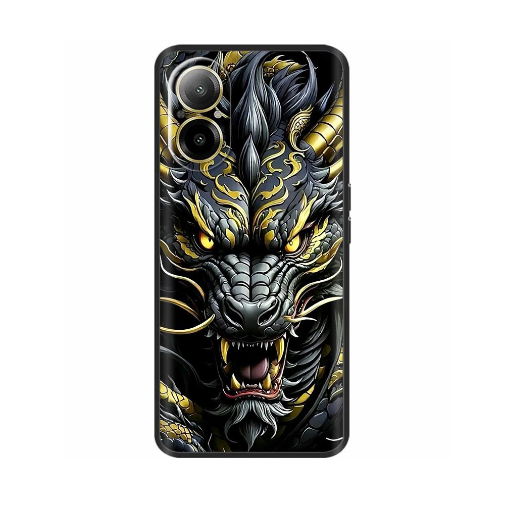 For Realme C67 4G Case Phone Cover Cool Sweet Soft Smooth Liquid Silicone Bumper For Oppo Realme C67 Full Protection Back Cover