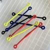 10Pcs Tennis Damper Silicone Tennis Racket Vibration Absorbing Shock Reducing Strips