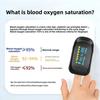 OLED Display Pulse Oximeter - Auto Shut Off & Easy-to-Read for Oxygen Users