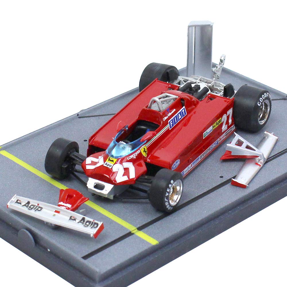 

brumm масштаб Ferrari 126CK Вильнев настройка крыла 1/43 G.