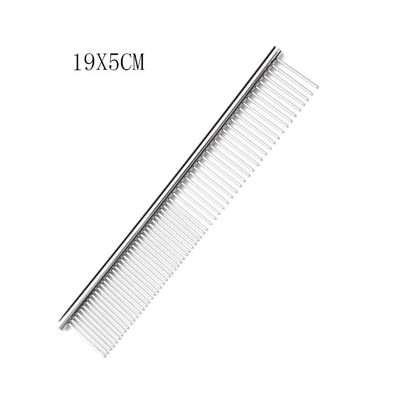 

Щетка для домашних животных 1 шт., разглаживающая расческа, принадлежности для ухода за собаками, принадлежности для ухода за шерстью, массажер для медвежонка с золотистыми волосами, стальная расческа 190X50CM