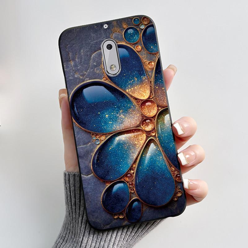 For Nokia 6 New Fashionable Simple Black Phone Case For Nokia 6.1 Plus/Nokia X6 Soft Anti-Scratch Bumper Cute Rabbit Lamp Shell