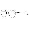 Ultra-Light Round Pure Titanium Glasses Frame with Anti-Blue Light Lenses for Men & Women