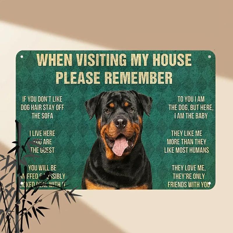 Retro Metal Paintings, Furniture, Living Room Decoration 20x30cm