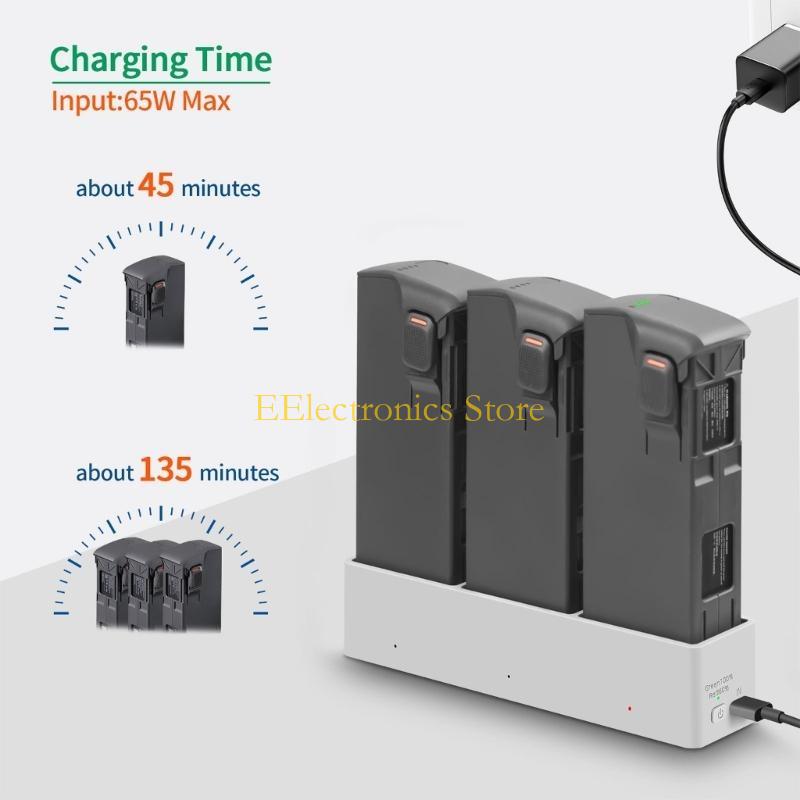 B03C USB Battery Charging for Avata 2 Camera Fast Charging Battery Charging Hub Camera Battery Charging Access China Mainland