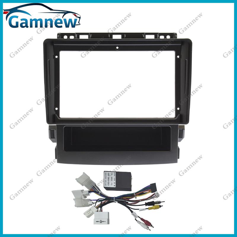 9 Inch Car Frame Fascia Adapter Canbus Box Decoder For Subaru Forester Lmpreza XV 2017-2020 Android Radio Dash Fitting Panel Kit