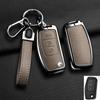 New Automotive Zinc Alloy Auto Folding Key Fob Cover Case Fit For Ford Fiesta Focus 2 Ecosport Kuga Escape Falcon B-Max C-Max Eco Sport Galaxy