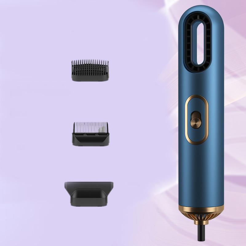 Hair Dryer Leafless Low Noise Powerful Motor Double Ion Outlet Fast Wind Speed Lock Moisture Hair Dryer AC