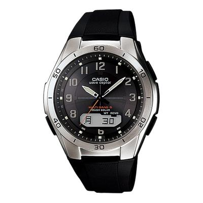 Wave Ceptor WVA-M640-1A2JF [Wave Ceptor Solar Funkuhr Multi Band6] Runde Uhr
