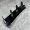 4 Fins Rear Bumper Diffuser Lip for Volkswagen Vw Polo Mk6 TSI TGI MPI 2017-2021 Hatchback Bodykit Splitter Bodykit Tuning ABS