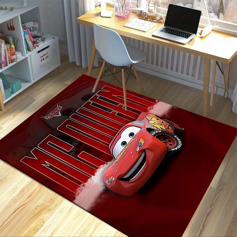 Mcqueen Carpet For Playroom Bedroom Living Room Sofa Home Decorkids Game Area Rug Nonslip Floor Mat