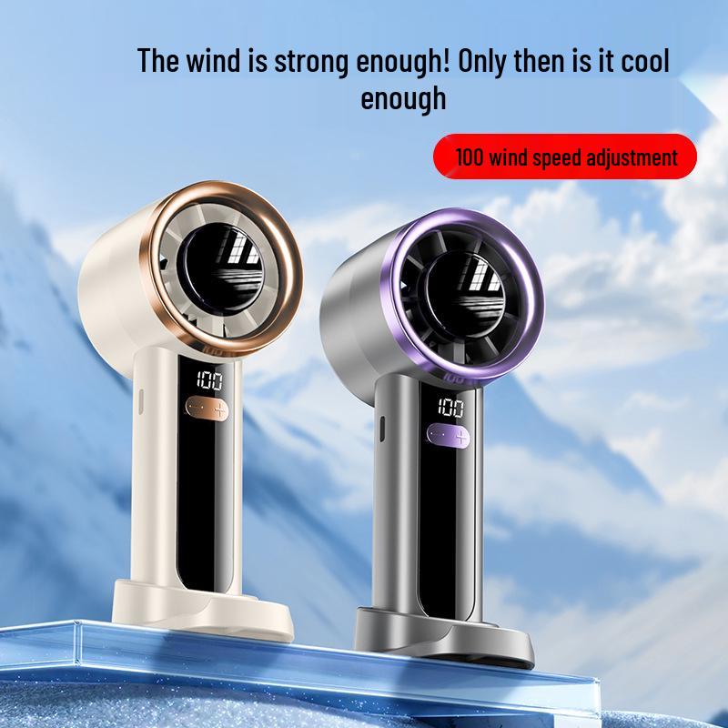 

Portable Digital Display Fan & Phone Holder for Outdoor Camping 64x58.7x161.5mm белый