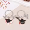 2026 Graduation Gown Cap KeyChain Ring Student Women Jewelry Personalized Accessories Fashion Pendant Gifts Forever