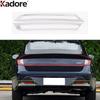 Rear Bumper Fog Light Lamp Cover Trim For Hyundai Sonata    Chrome Car Tail Foglight Foglamp Bezel Trims Accessories