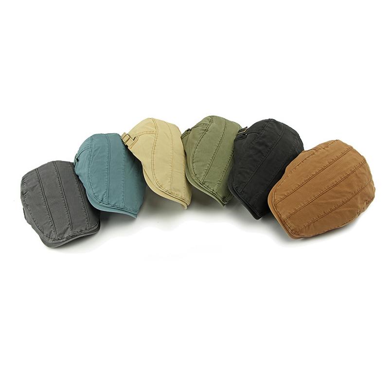 Schirmmütze Herren Baskenmütze Britisch Vintage Schiebermütze Malermütze