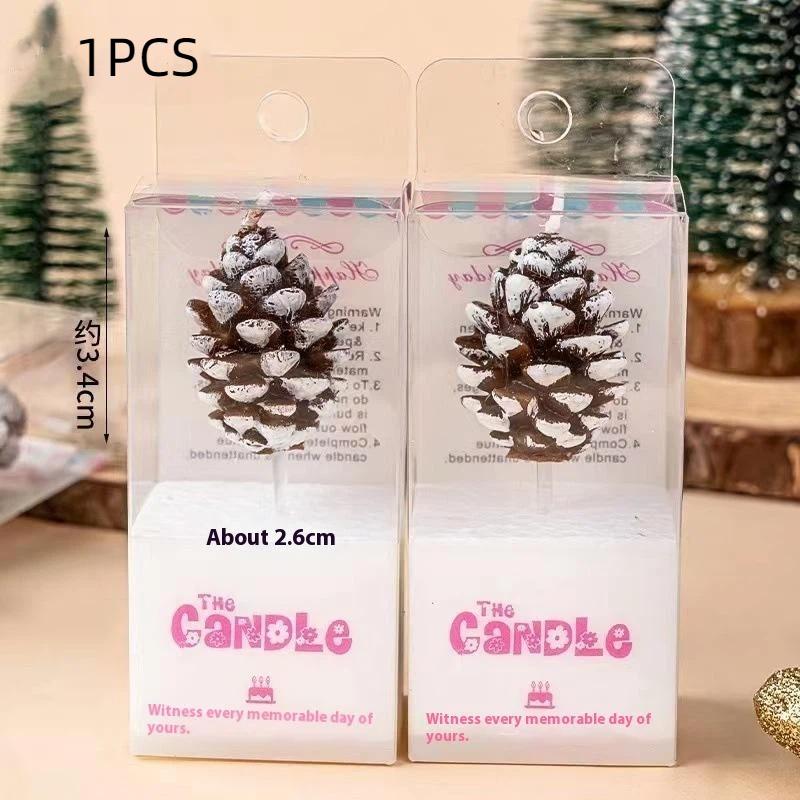

1/5PCS Christmas Candles. Birthday Cake Decorations. Kids Birthday Colored Candle Holiday Party Star Candle Dress Up