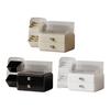 Desktop Cosmetics Storage Box Large Capacity Cosmetic Organizer with 2 Drawers Removable Multi-Compartment Box Makeup Organizer for Dresser