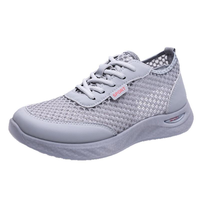 Men's shoes spring and summer new mesh breathable shoes comfortable large size casual lightweight sports running shoes