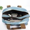 Casual Denim Women handbag  Jeans female Crossbody Bag Vintage big Totes Travel Shoulder Bag Large Bolsa blue