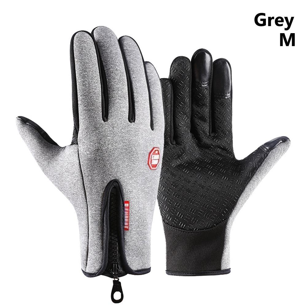 Windproof Winter Plush Gloves Touchscreen Warm Gloves High Quality Riding Gloves  Unisex