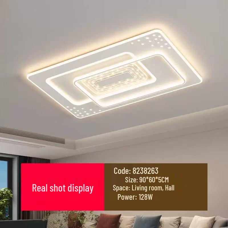Modern Minimalist LED Ceiling Light - Whole Home Combination for Living Room and Bedroom