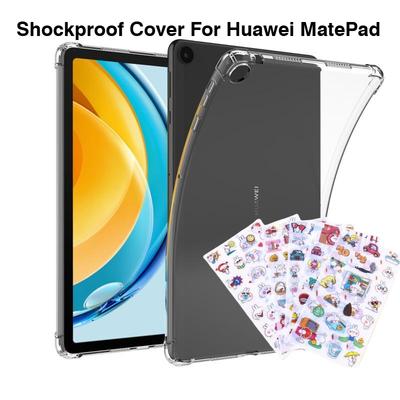 4 Air Bags Shockproof Cover For Huawei MatePad SE 2022 Case AGS5-L09/W09 10.4" Ags3K-W20/AL20 10.1" Transparent TPU Back Cover