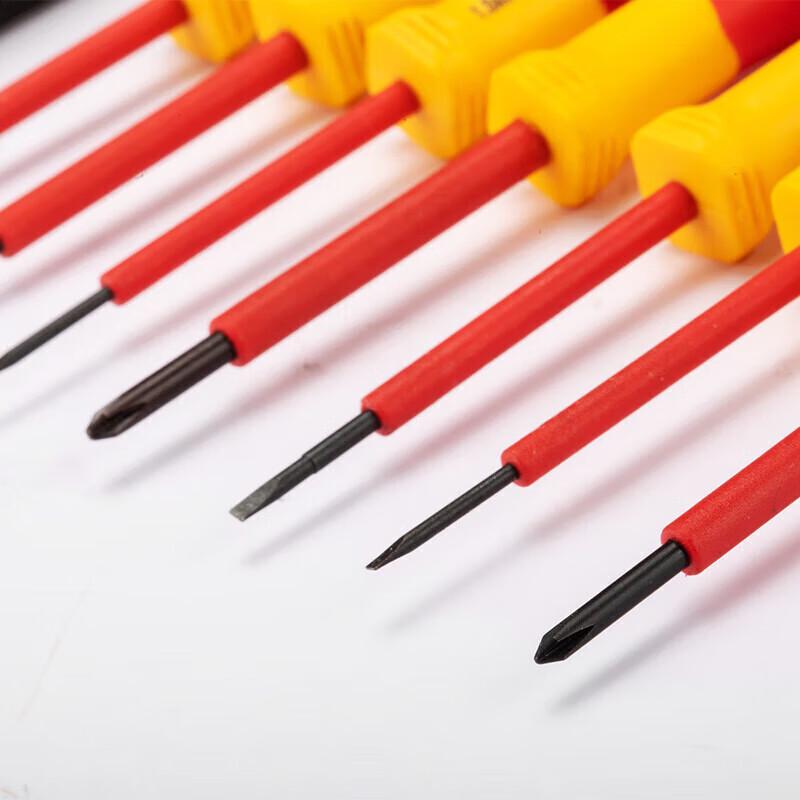 SATA 09318 7-Piece VDE Insulated Precision Screwdriver Set