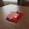 6PCS/SET Thickened New Year Red Envelopes Bronzing Good Lucky Red Packets  New Year Greetings