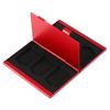Portable Aluminum for 6pcs SD Memory Cards Storage Box Case Holder Protector Easy Carry