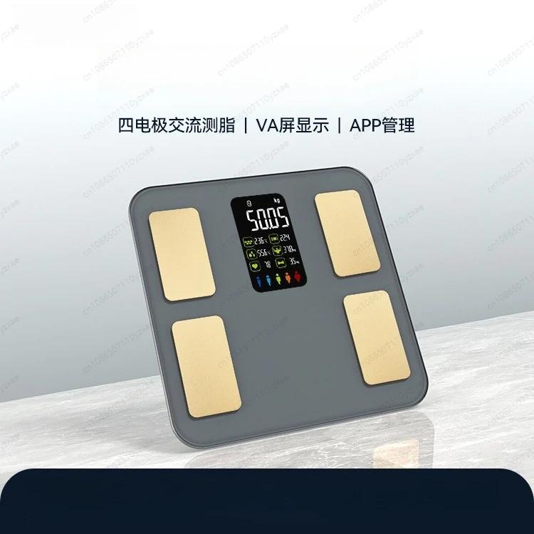 Smart Body Fat Scale, Accurate Bluetooth Bathroom Scale with 13 Body Composition Analysis, Fitness Health Monitor