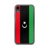 Handyhülle – Flagge Libyens – Kompatibel mit iPhone XR – Weiche Hülle – Widerstandsfähig und Stoßfest - Silikon - Pixelforma