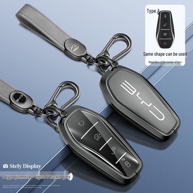 2023 New BYD Key Case for Han, Song Plus, Dolphin, Qin, Sea Lion, Yuan, Tang, and Seagull Models