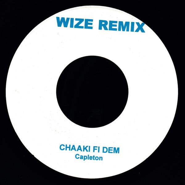 

7inch Record CAPLETON BRIGGY BENZ Chaaki Fi Dem Hieden Range NONE Wize Remix Jamaica Reggae Ska Dub Used