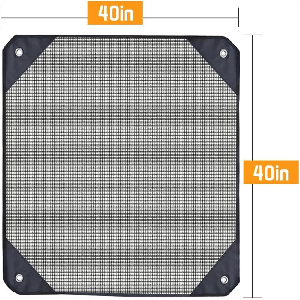 Outdoor Leaf-Proof AC Dust Cover with Universal Filter