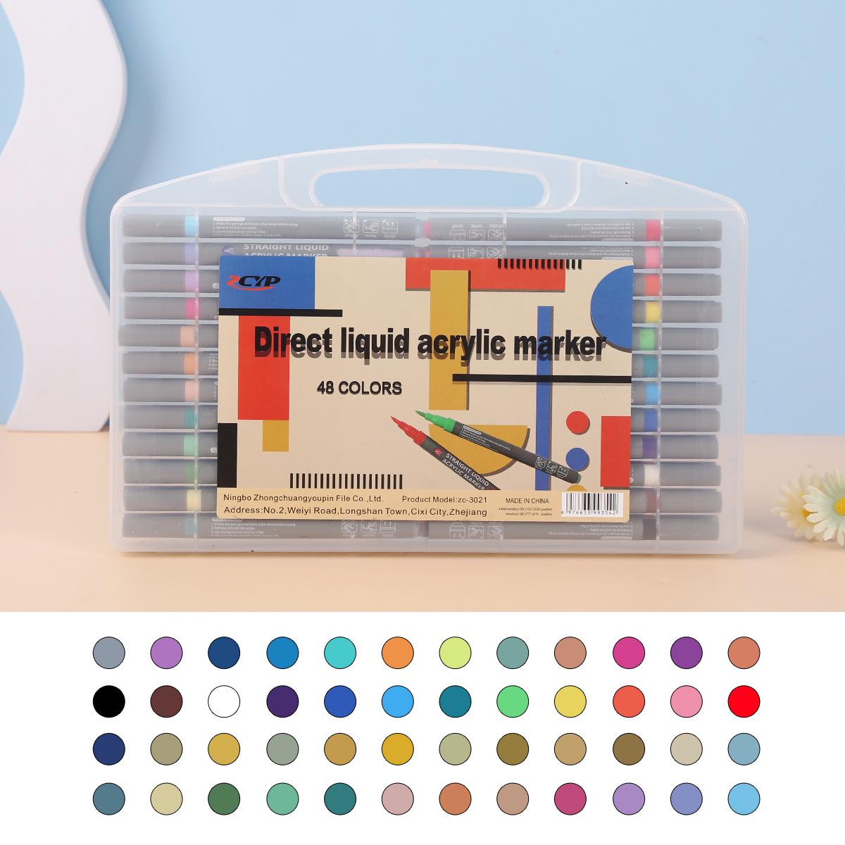 Акриловый маркер с мягким наконечником для изящного искусства и DIY проектов