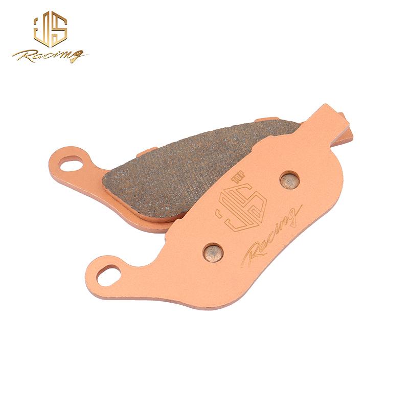 JSRAOIMG Sintered Brake Pads For Harley Dyna Super Wide Glide FXD Fat Boy FLSTFB Heritage Softail Slim Deluxe FLSTN FLSTC FLS