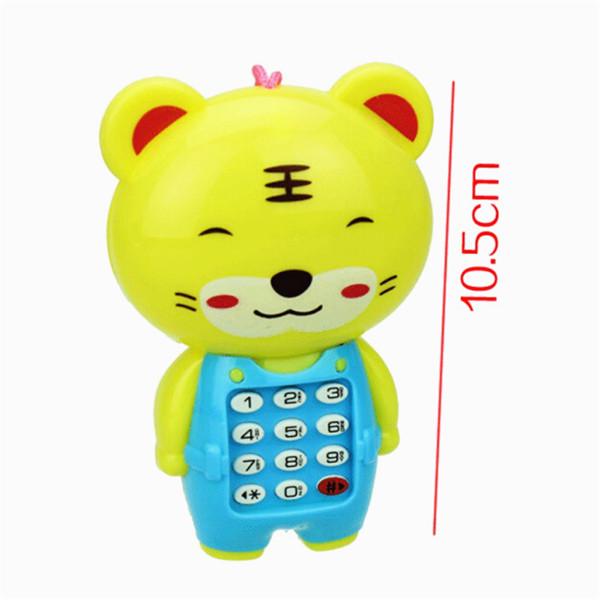 Electronic Toy Phone Musical Children Phone Toy Early Education Cartoon Telephone Cellphone Baby Toy
