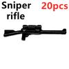 Militare WW2 Arma Pistole Soldato MOC 57899 58247 SWAT Città Playmobil Mini Action Figure Parti Esercito Blocchi da Costruzione Mattoncini Giocattoli