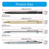 652F Sturdy Chrome Plated Scoring Pens with Steel Tips for Professional Metal Tile and Glass Projects