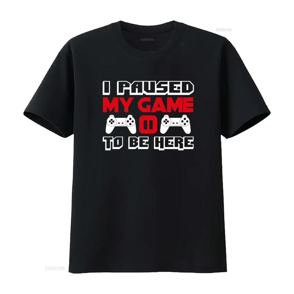 Funny Video Game T Shirt for Gamers Men Vintage Washed Homme Comfortable Versatile Fashion Graphic Breathable Unisex Slightly