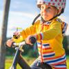 Cool Rubber Ducks Cartoon Yellow Rubber Duck Decor Wearing Propeller Helmets Outdoor Cycling Accessories Squeeze Duck Bikes Horn