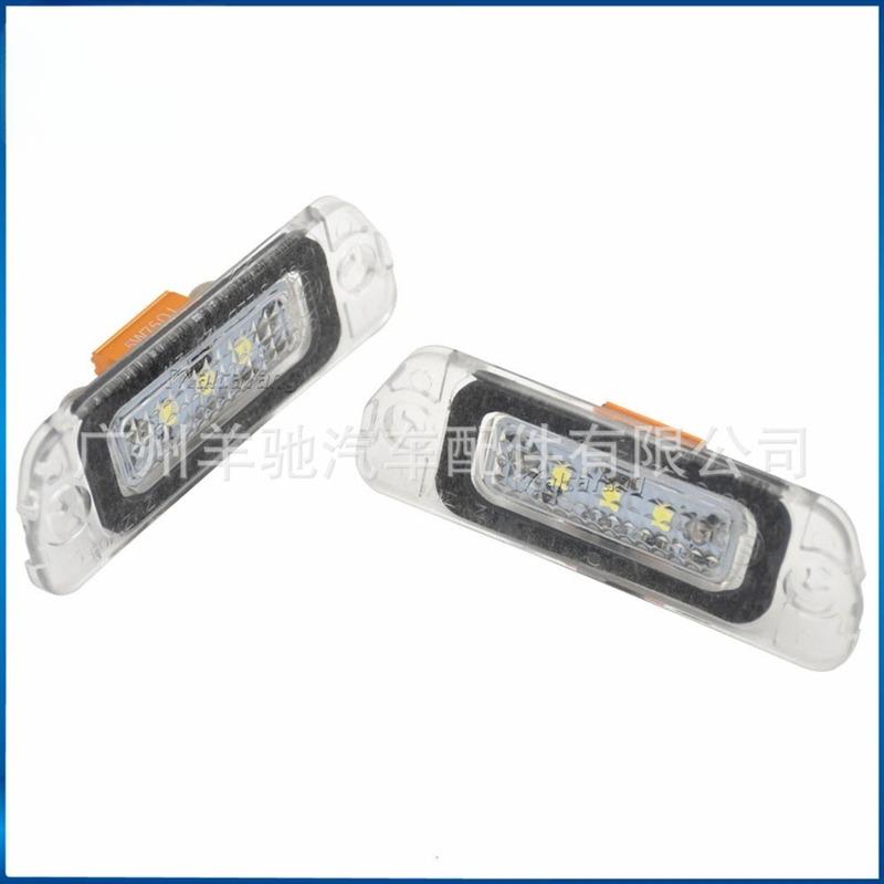 LED License Plate Light Compatible with Mercedes GL X164 ML W164 R W251 High Quality Car Accessories tallation Kit