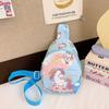 Kids Stylish Unicorn Cartoon Small Crossbody Bag For Daily School Outings And
