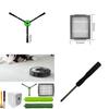 Pour Irobot Combo I5 J5 Accessoires d'aspirateur robotique Comprend la brosse principale, la brosse latérale et le sac à poussière