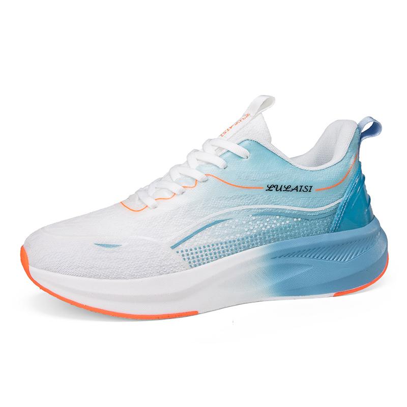 Ice mesh surface ultra-light shock-absorbing running shoes for men, anti-slip soft-soled breathable and odorless casual sports s