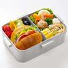 Skater Bento Box, My Neighbor Totoro Raspberry Design, 650ml, Antibacterial, 4-Point Lock, Women's, Made In Japan, YZFL7AG-A