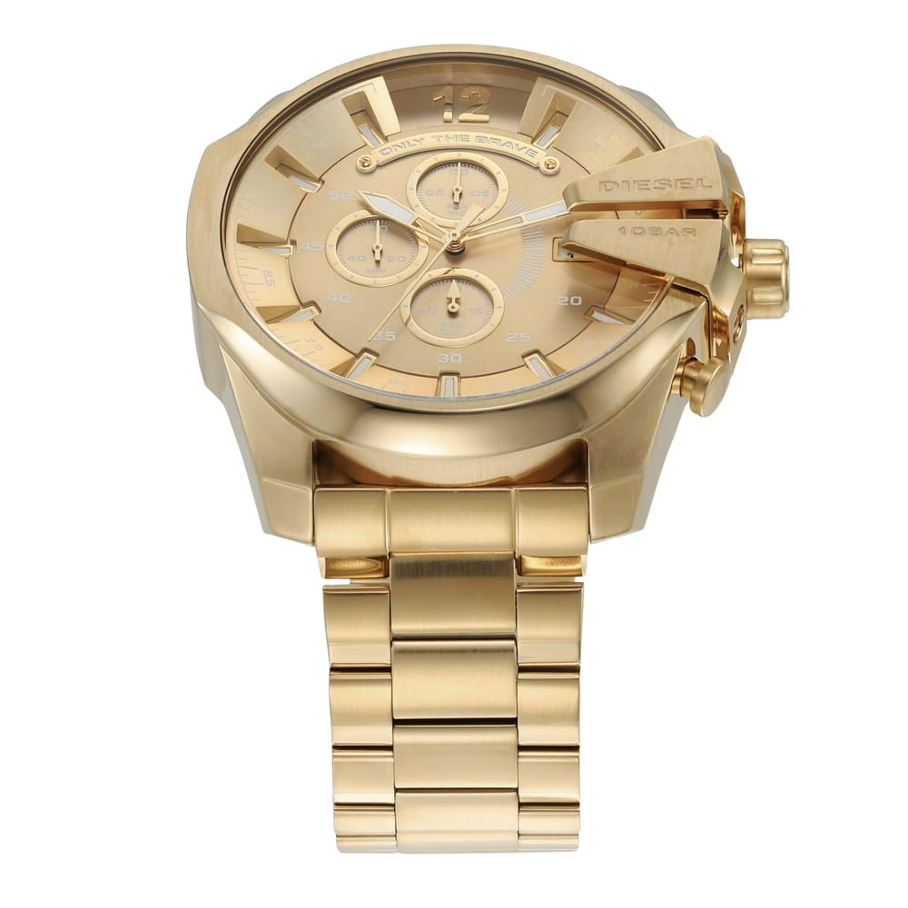 DIESEL MEGA CHIEF All Gold Watch DZ4360 [Used]